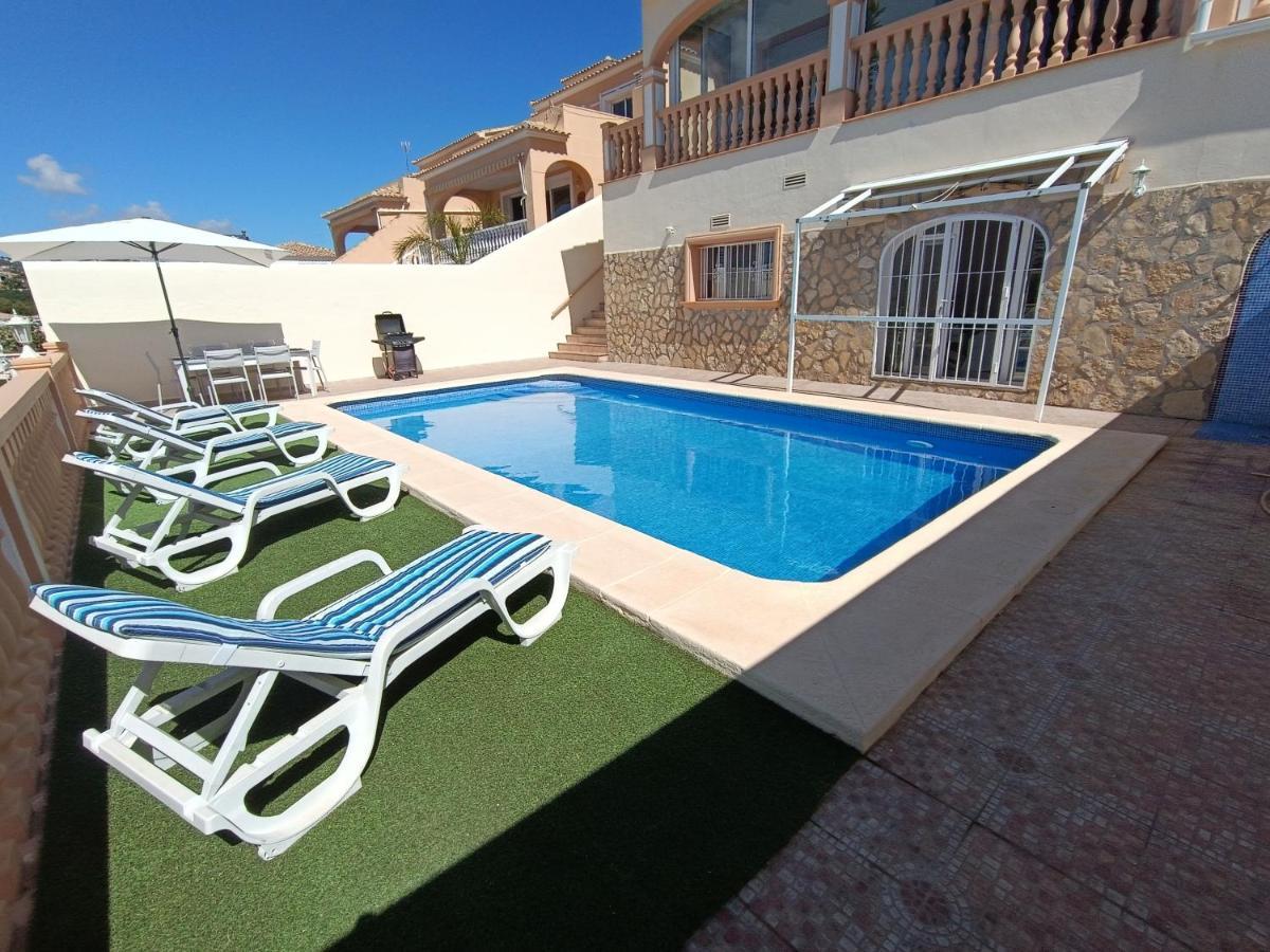 Villa Noemi, Con Piscina Privada Кальпе Экстерьер фото