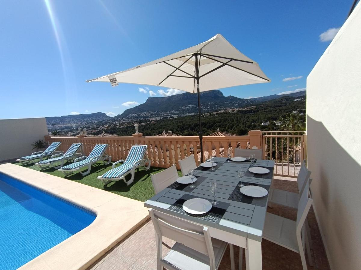 Villa Noemi, Con Piscina Privada Кальпе Экстерьер фото